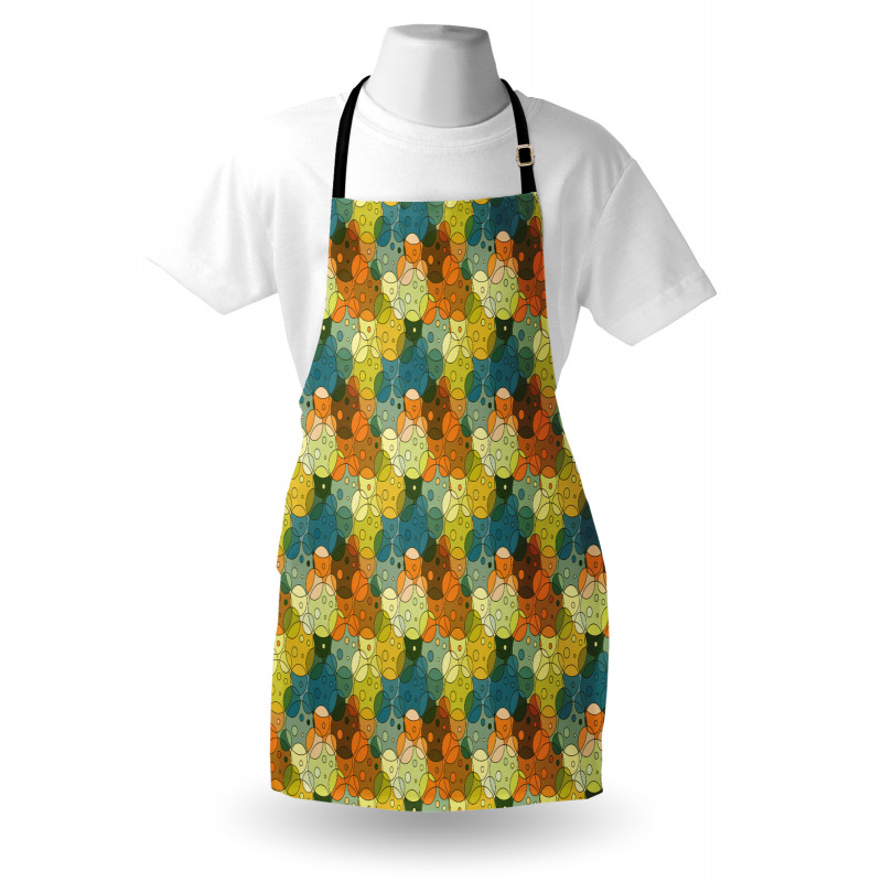 Abstract Circle Pattern Apron