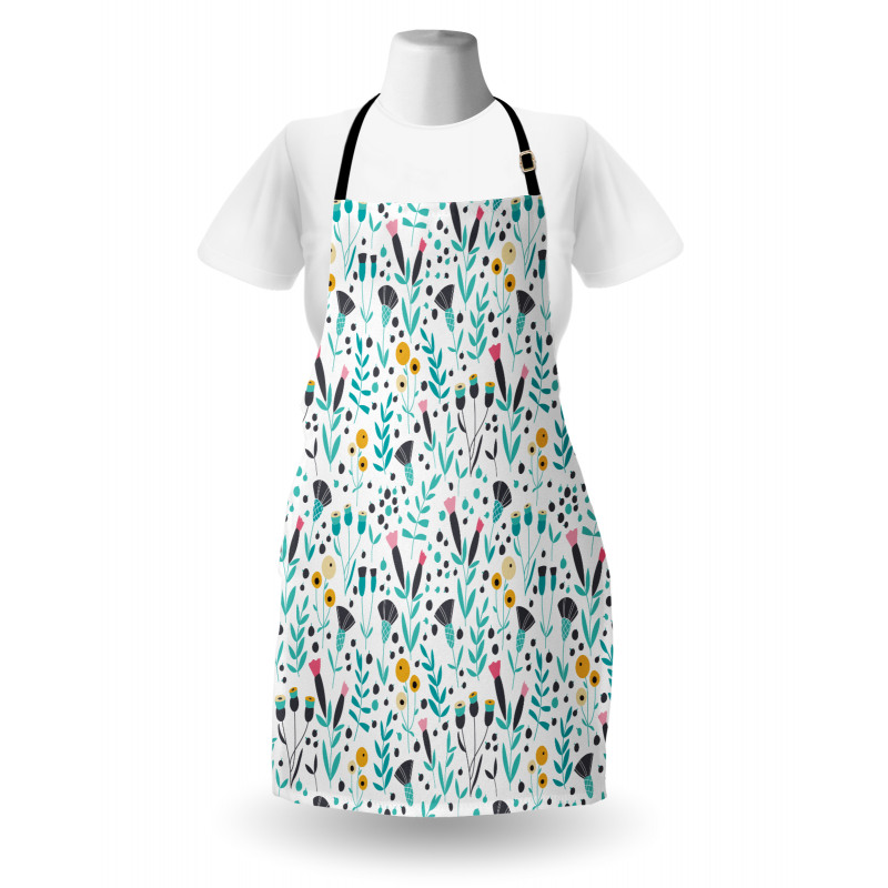 Spring Season Nature Art Apron