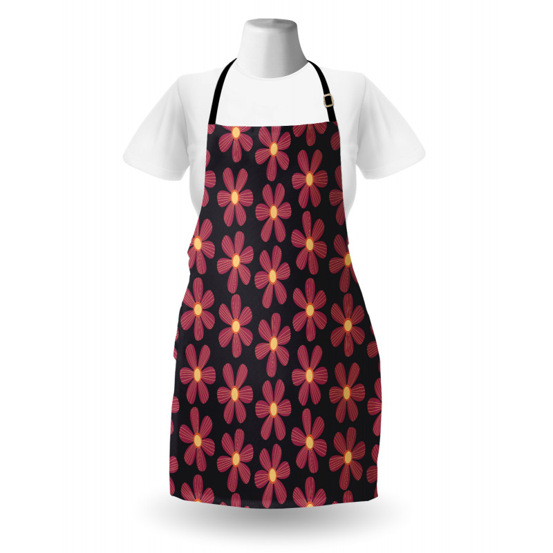 Doodle Botanical Elements Apron