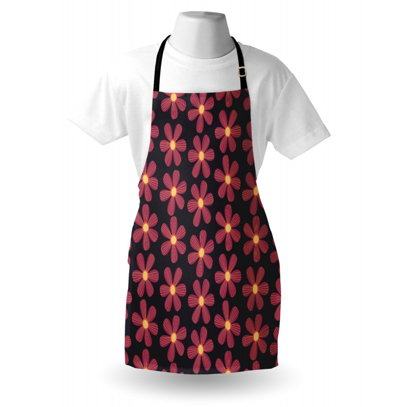 Doodle Botanical Elements Apron