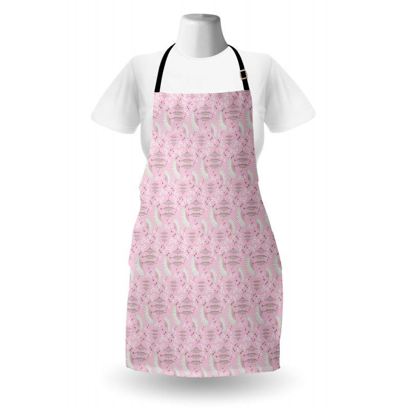 Blossoming Cherry Flowers Apron