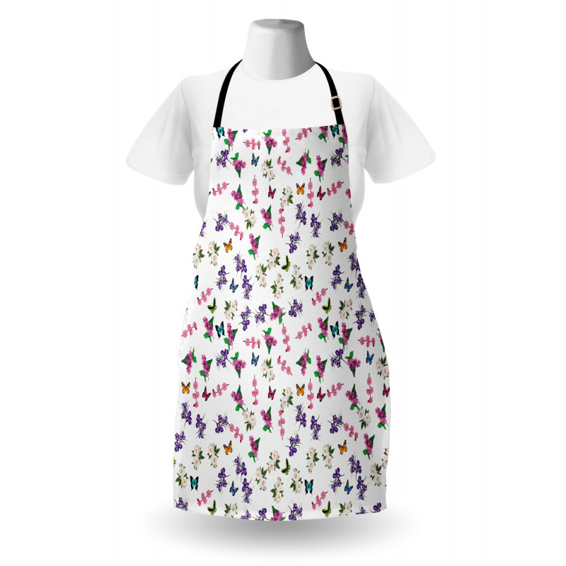 Bouquet of Spring Flowers Apron