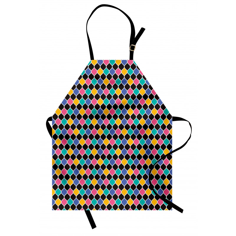 Interlinked Ogee Pattern Apron