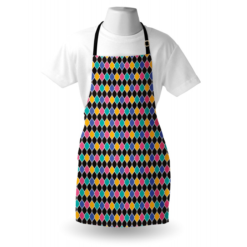 Interlinked Ogee Pattern Apron