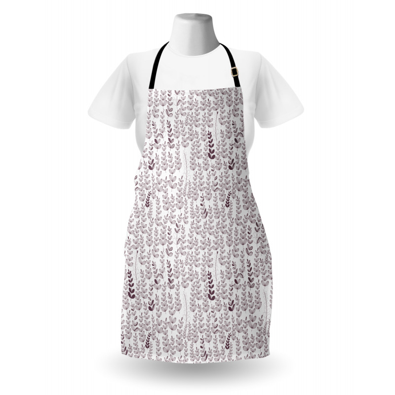 Retro Leaves and Branches Apron