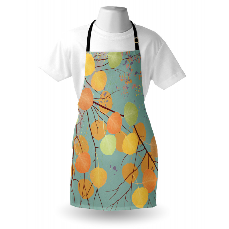 Branches Autumn Leaves Apron