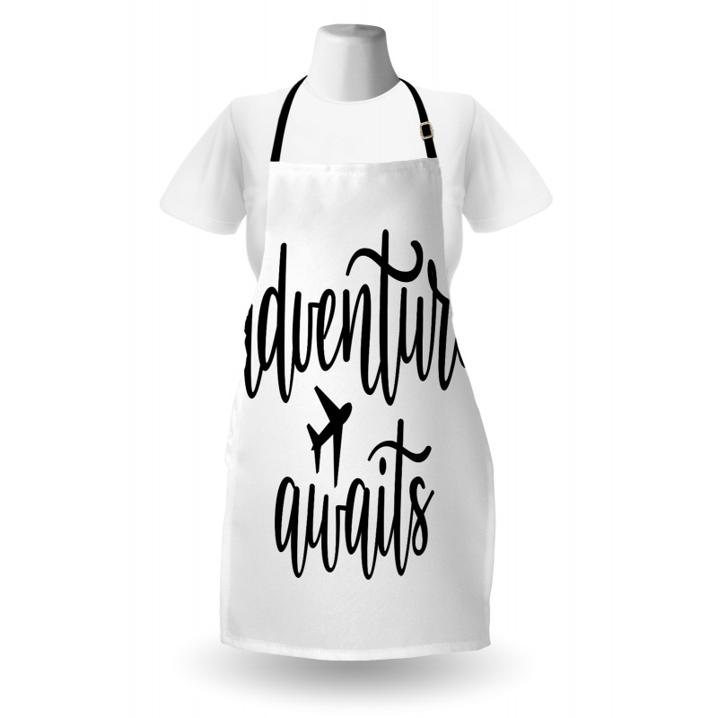 Travel Typography Apron