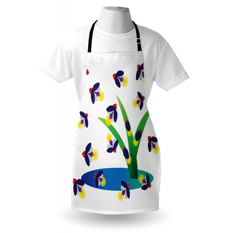 Bugs Flying Around Water Apron