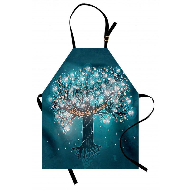 Believe in Miracles Message Apron