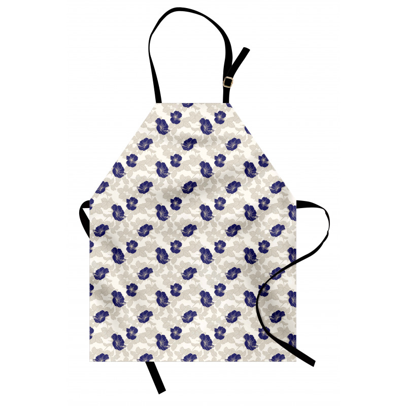 Blooming Dog Roses Leaves Apron