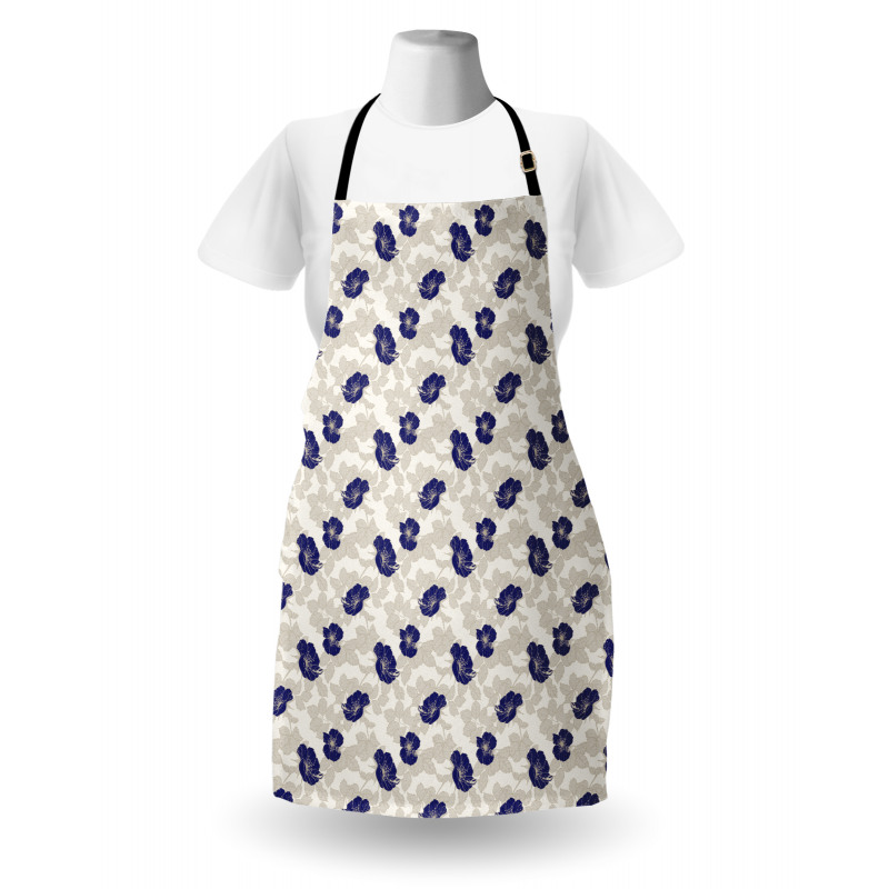 Blooming Dog Roses Leaves Apron