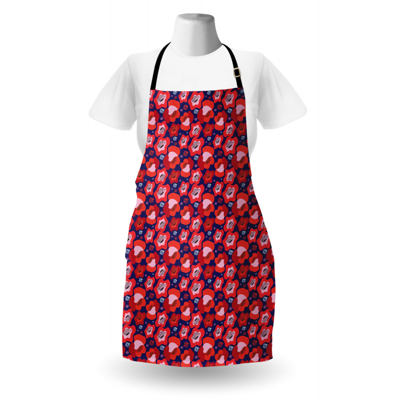 Blossoming Abstract Petals Apron