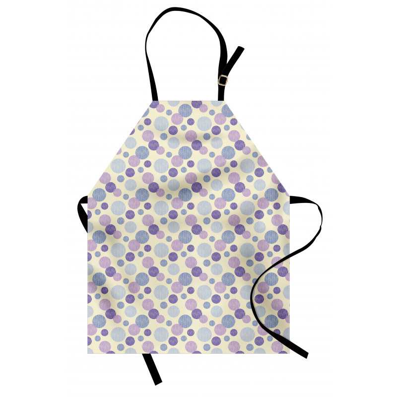Dots with Irregular Lines Apron