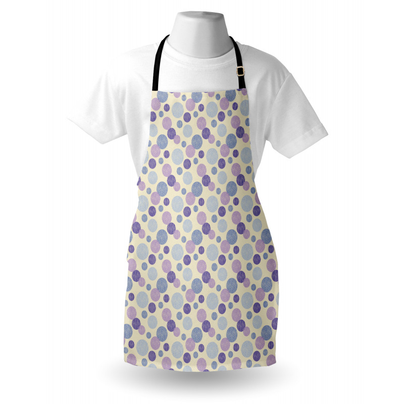 Dots with Irregular Lines Apron