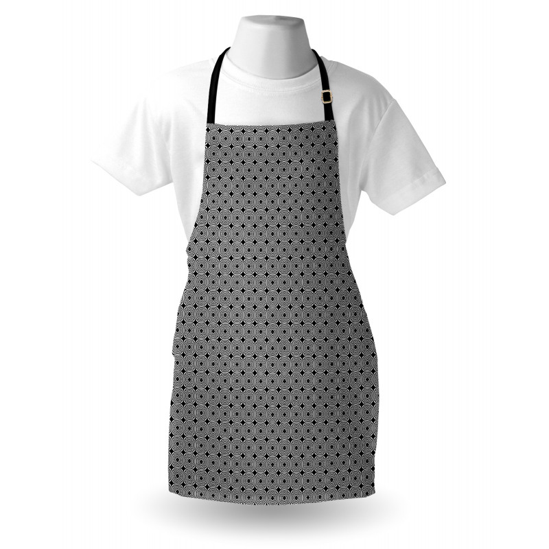 Curved Half Circles Apron