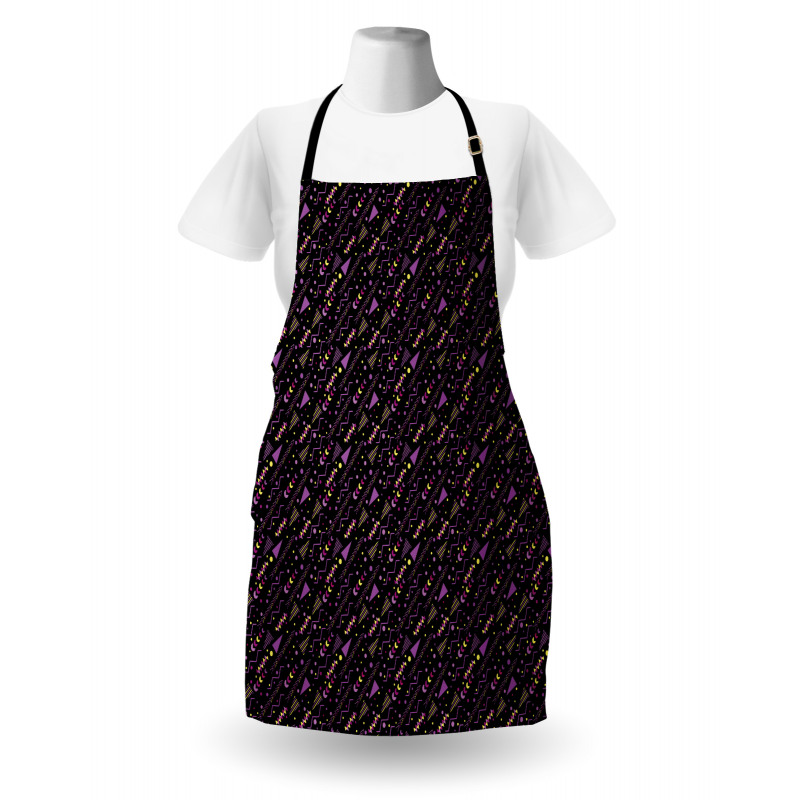 Geometrical Memphis Style Apron