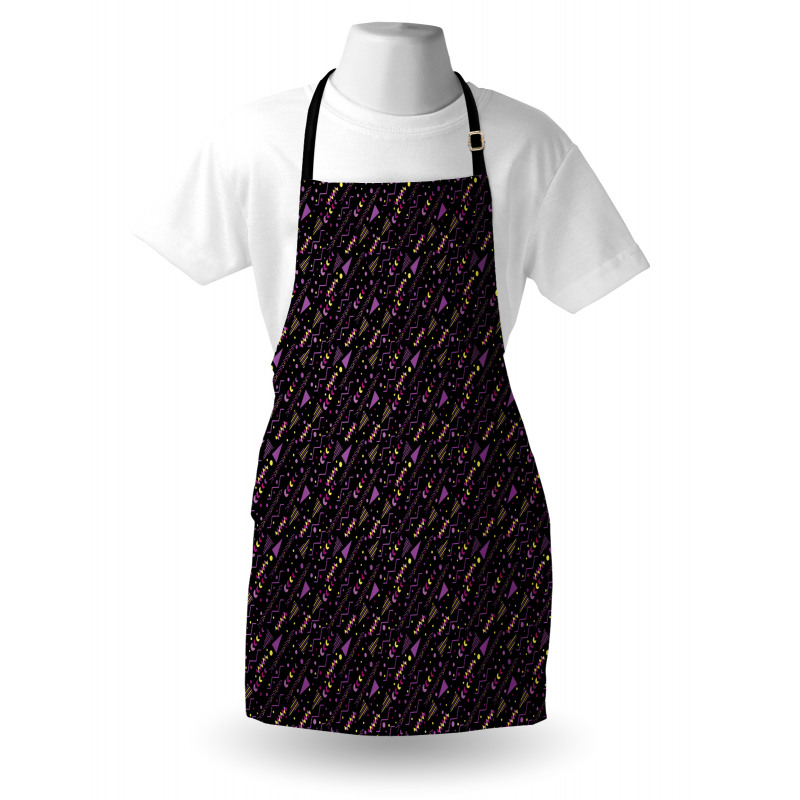 Geometrical Memphis Style Apron