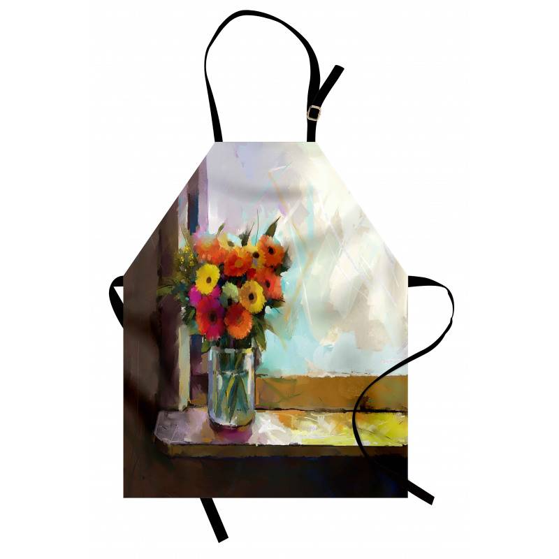Bouquet in a Vase Art Apron