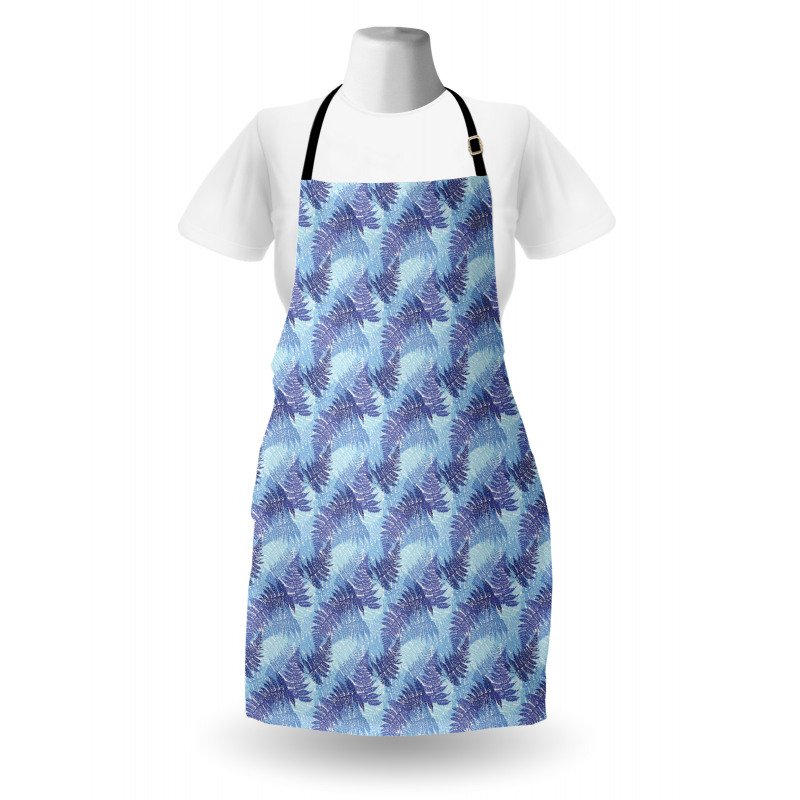 Winter Compoisition Fern Apron