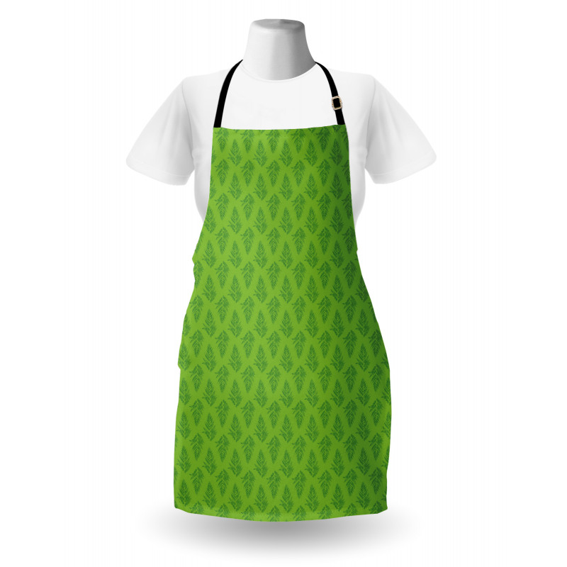 Botanic Composition in Green Apron