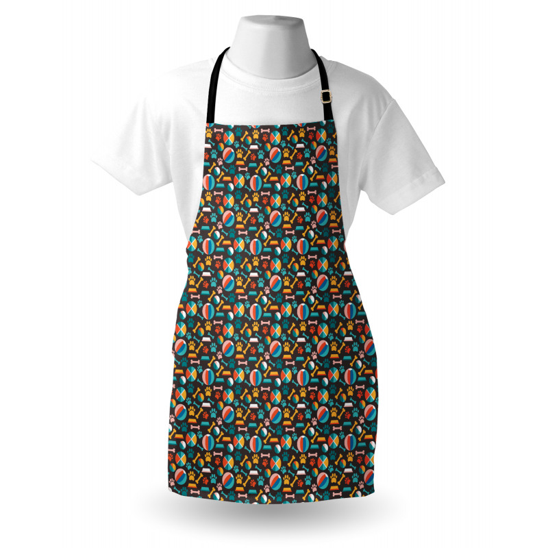 Puppy Food Traces and Toys Apron