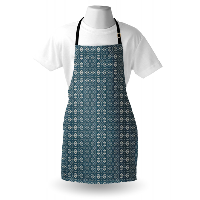 Blooming Flower with Dots Apron