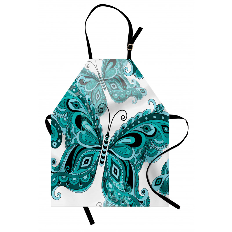 Ornamental Animal Pattern Apron