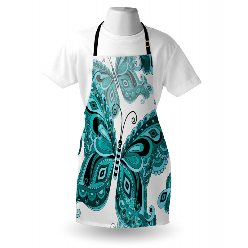 Ornamental Animal Pattern Apron