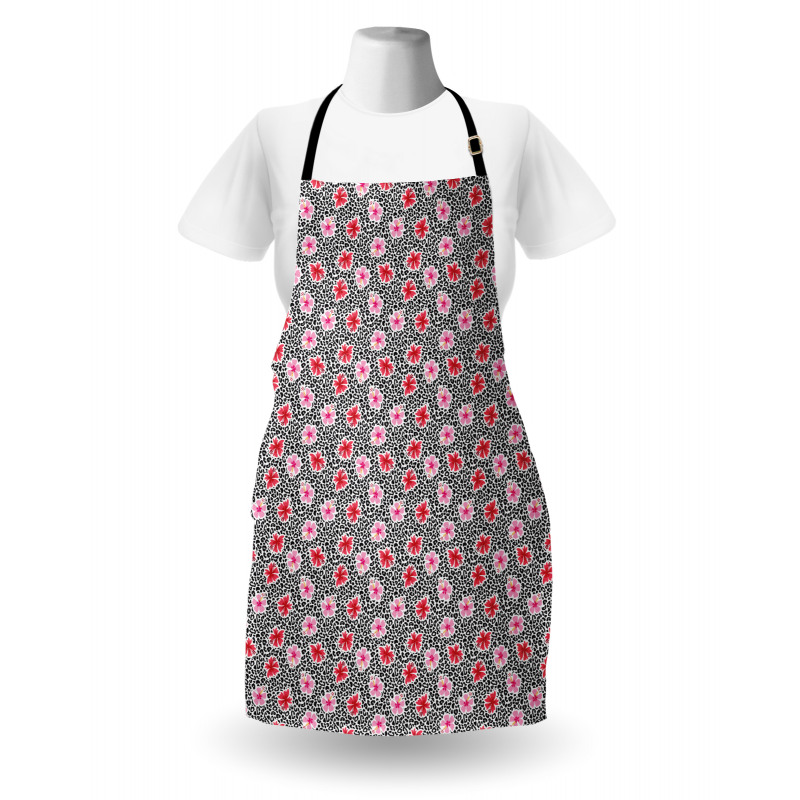 Blossoming Hawaiian Flowers Apron