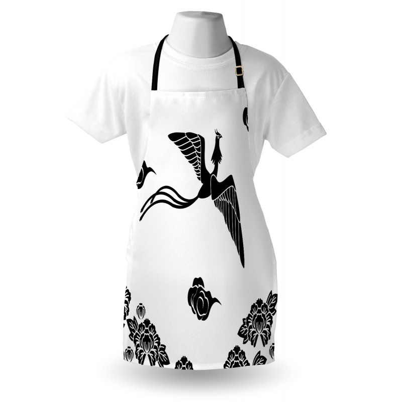 Abstract Mythological Bird Apron