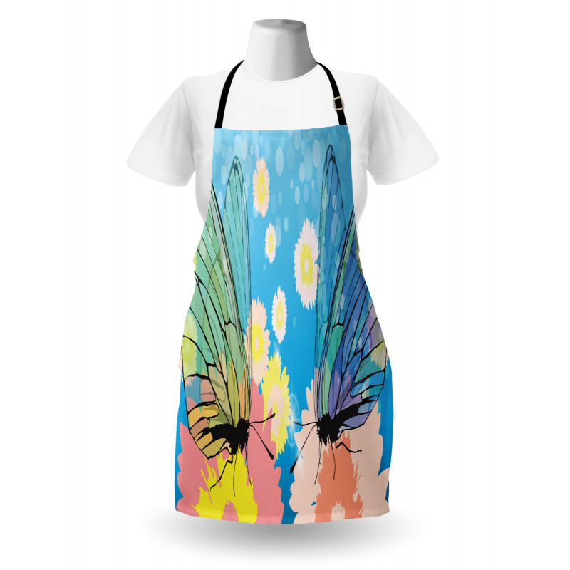 Butterflies on Flowers Apron