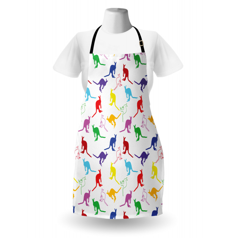 Vibrant Wildlife Concept Apron