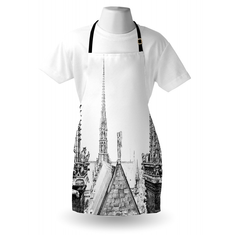 Monument Sketch Apron