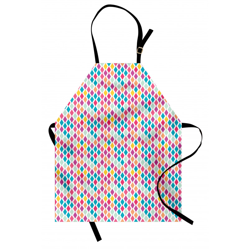 Rhombus Shapes Abstract Apron