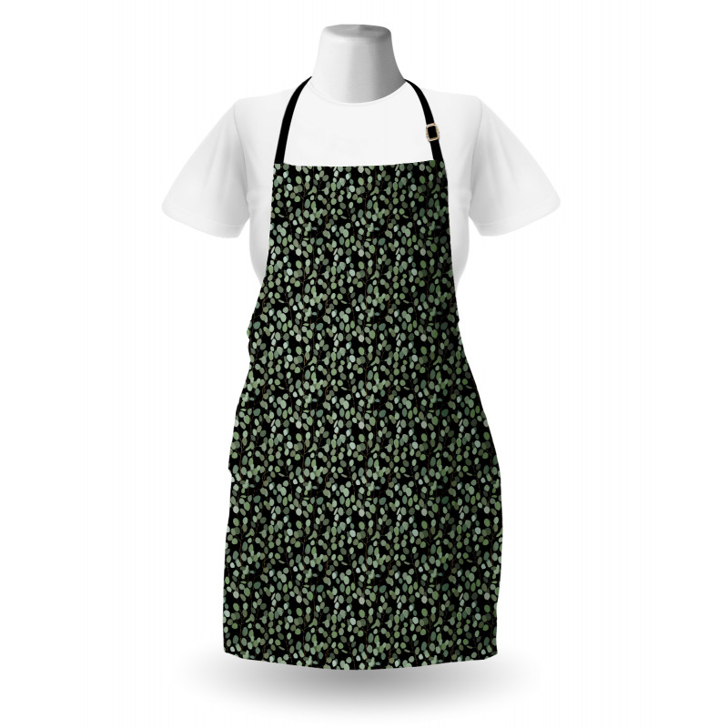 Exotic Foliage Hand Drawn Apron