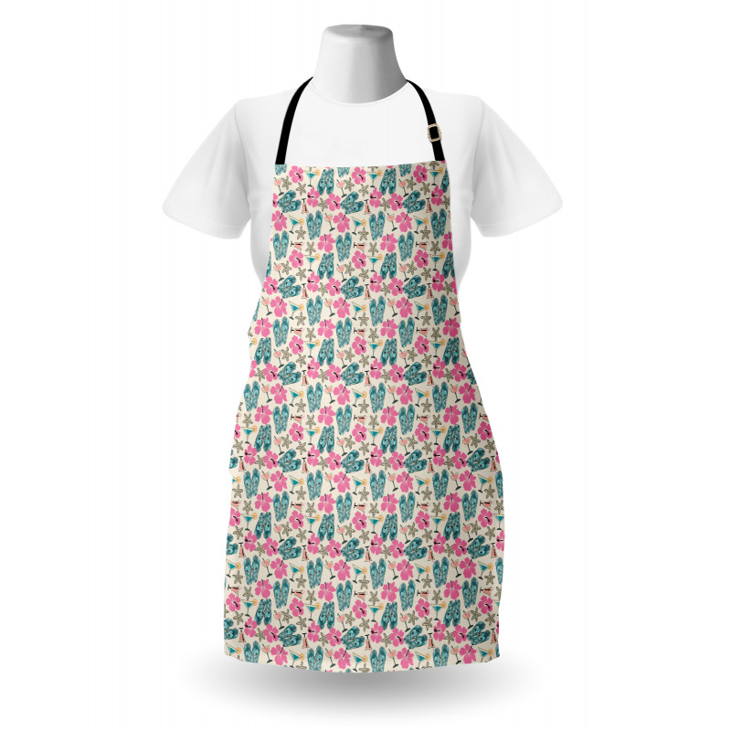 Flip Flops and Starfishes Apron