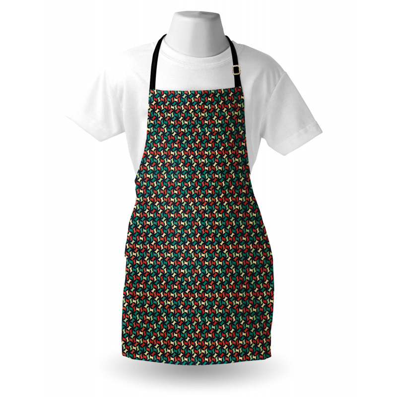 Abstract Shapes Geometric Apron