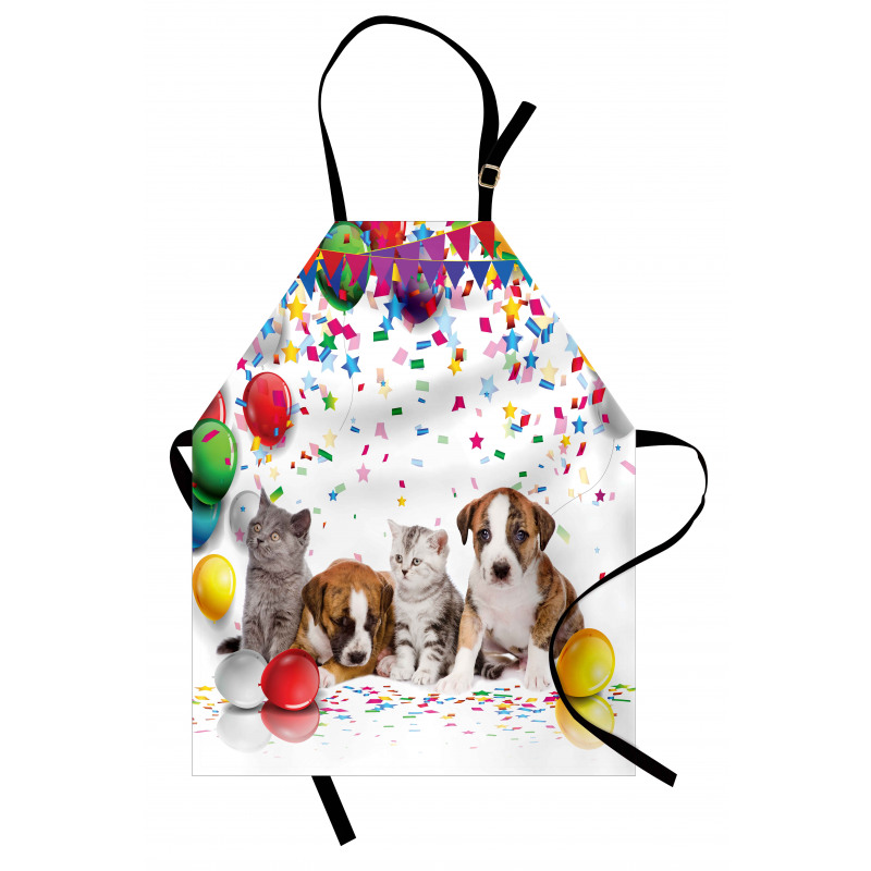 Cat and Dog Party Apron