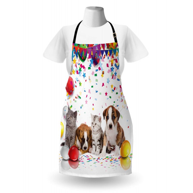 Cat and Dog Party Apron