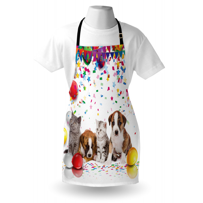 Cat and Dog Party Apron