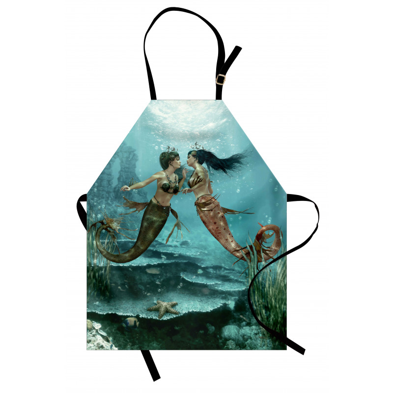 Sea Star and Seaweed Apron