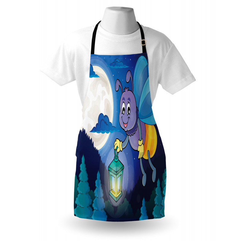 Cartoon Style Insect Apron