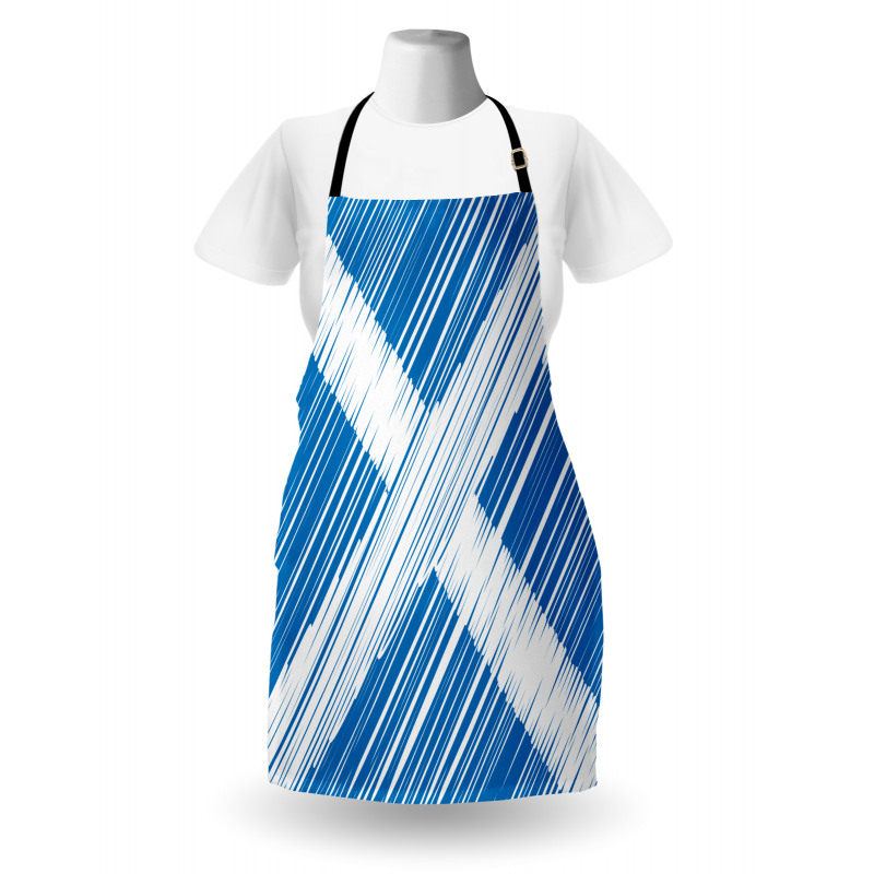 National Flag Scribbled Apron