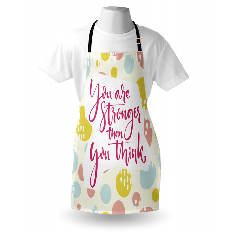 Pastel Circles Inspirationai Apron