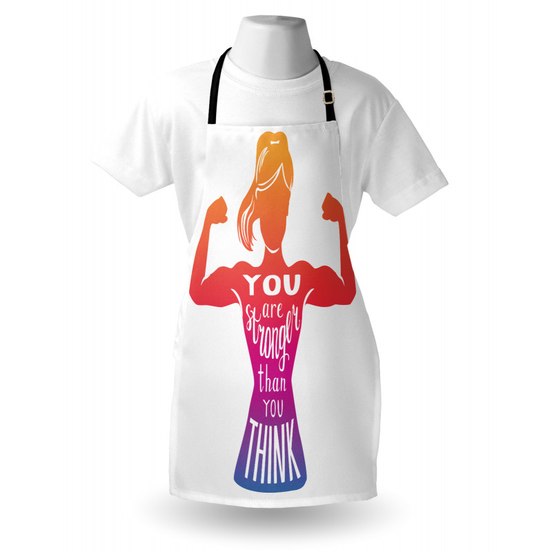 Fitness Strong Woman Apron