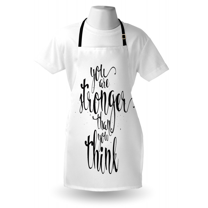 You are Stronger Wisdom Life Apron