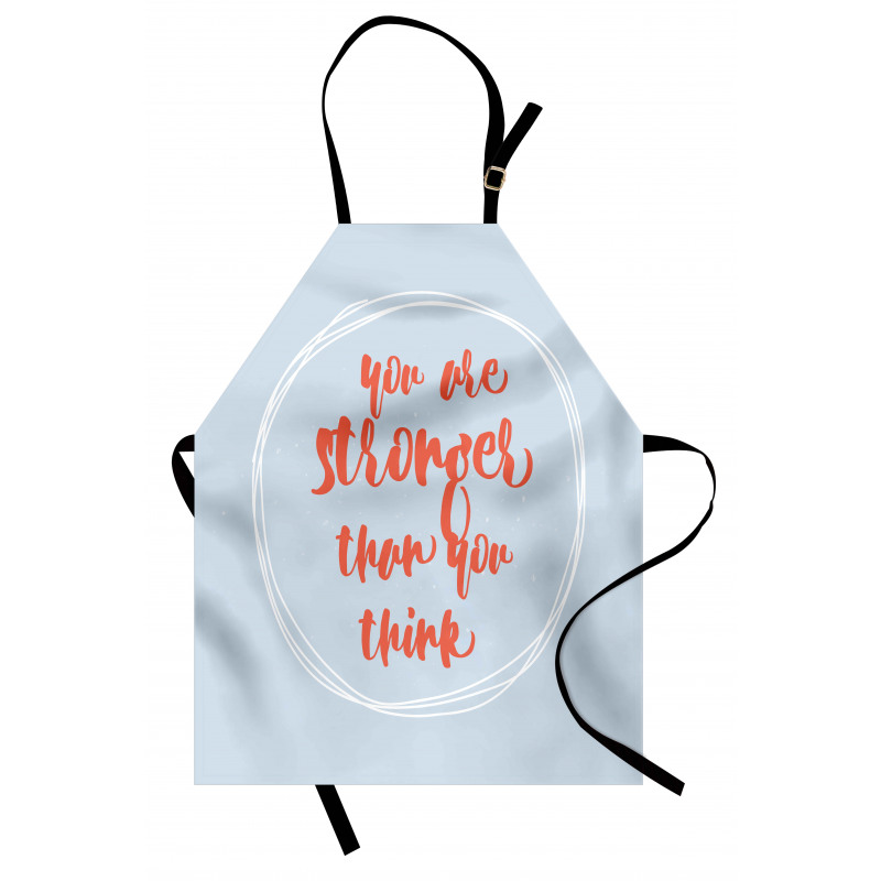 Geometric Circle Wise Words Apron