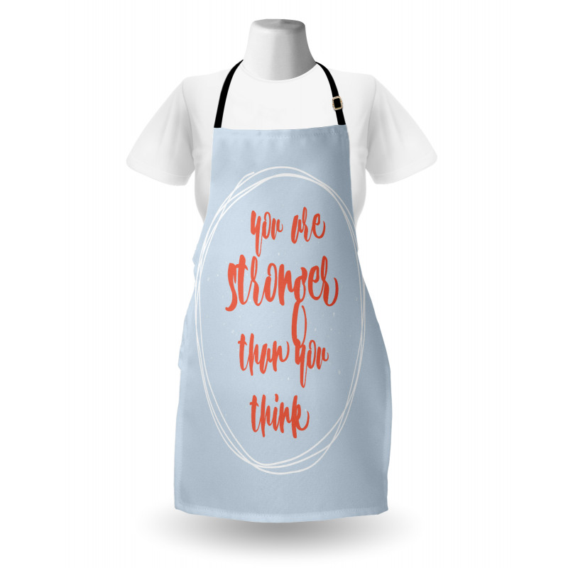 Geometric Circle Wise Words Apron