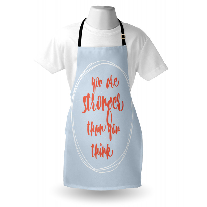 Geometric Circle Wise Words Apron