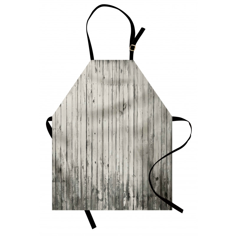 Grunge Art Vertical Planks Apron